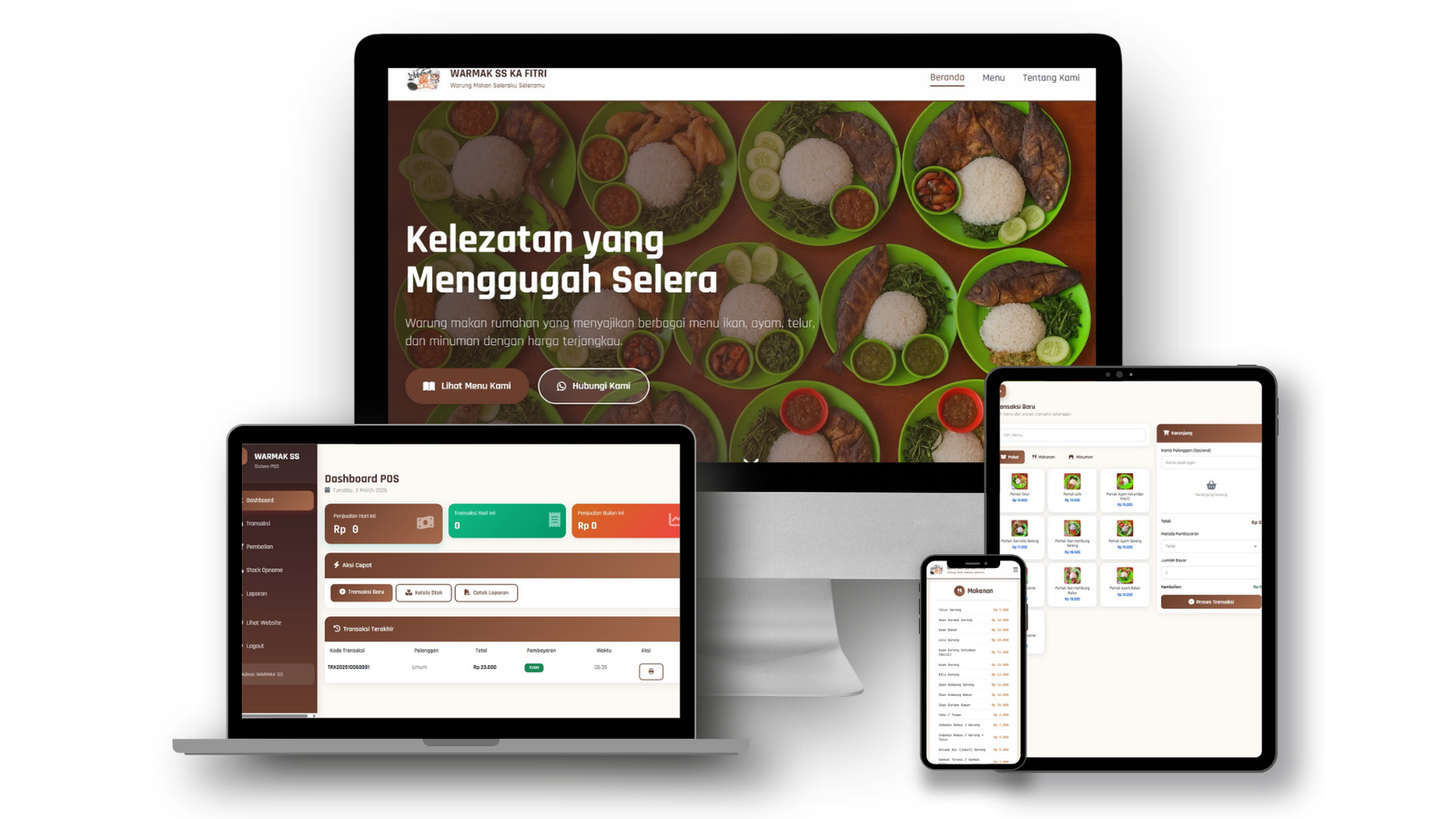 Warmak SS - Sistem POS & Manajemen Restoran