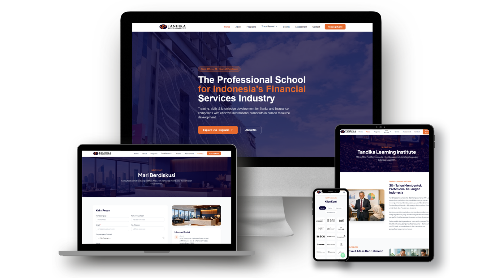 Tandika Learning Institute - Company Profile Lembaga Pelatihan & Rekrutmen